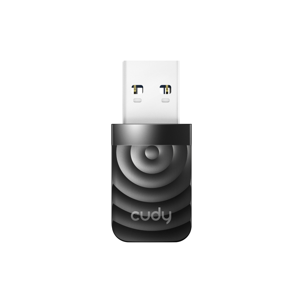 Cudy WU1300S Adaptateur Wi-Fi double bande AC1300 USB 3.0 - Jusqu'à 867 Mbps sur 5 GHz