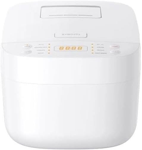 Cuiseur à riz multifonctionnel intelligent Xiaomi Cuiseur à riz électrique 3L WiFi intelligent - 8 fonctions de cuisson - Contrôle avec l'application Mi Home - Programmation du temps - Cuisson haute puissance - Capteurs de température - Revêtement in