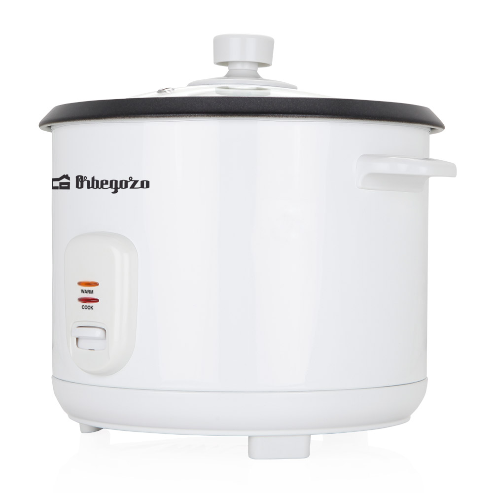 Cuiseur à riz Orbegozo CO 3031 - Cuisez le riz sans coller - Capacité 1,8 L - Cuiseur vapeur inclus - Arrêt automatique - Durabilité et excellence