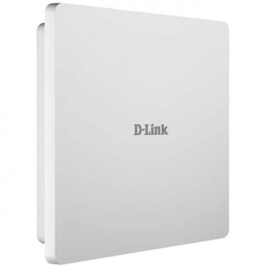 D-Link AC1200 Point d'accès Wi-Fi extérieur double bande PoE - 5 GHz/2,4 GHz - Max. 867 Mbps - 2 ports RJ45 - Boîtier résistant à la poussière et à l'eau