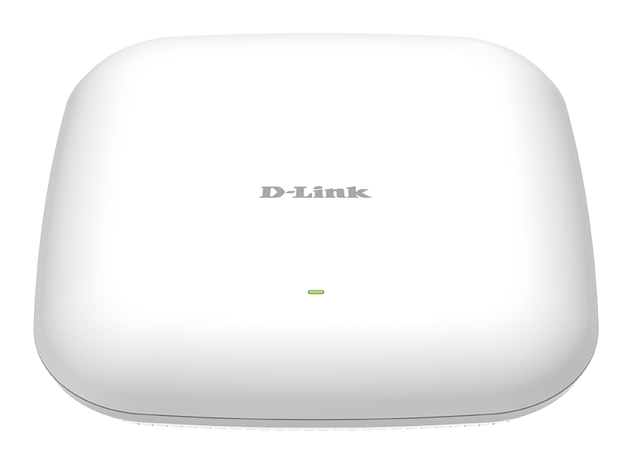 D-Link AX1800 WiFi 6 Point d'accès double bande - Vitesse jusqu'à 1800Mbps - 1x LAN Ethernet 10/100/1000 Mbps (PoE)