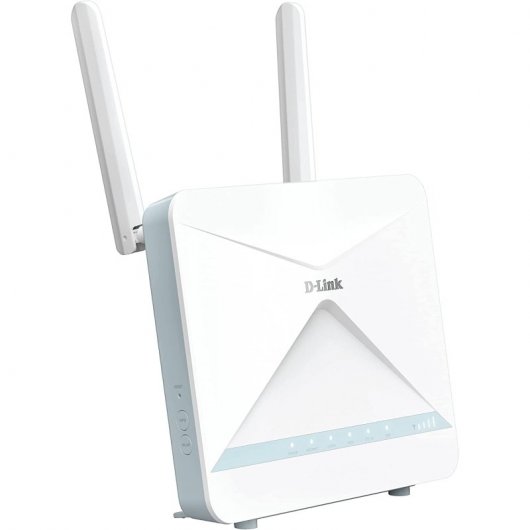 D-Link Eagle Pro AI AX1500 Mesh WiFi 4G Routeur Double Bande - Jusqu'à 1200Mbps - 3 Ports LAN Gigabit 10/100/1000Mbps et 1 Port WAN Gigabit 10/100/1000Mbps - 2 Antennes Externes