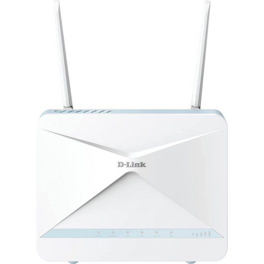 D-Link Eagle Pro AI AX1500 Mesh WiFi 4G Routeur Double Bande - Jusqu'à 1200Mbps - 3 Ports LAN Gigabit 10/100/1000Mbps et 1 Port WAN Gigabit 10/100/1000Mbps - 2 Antennes Externes