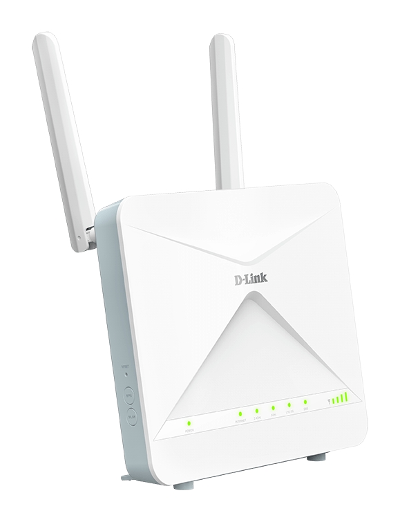 D-Link Eagle Pro AI AX1500 Mesh WiFi Routeur Double Bande - Jusqu'à 1200 Mbps - 3 Ports LAN Gigabit 10/100/1000 Mbps et 1 Port WAN Gigabit 10/100/1000 Mbps - 2 Antennes Externes