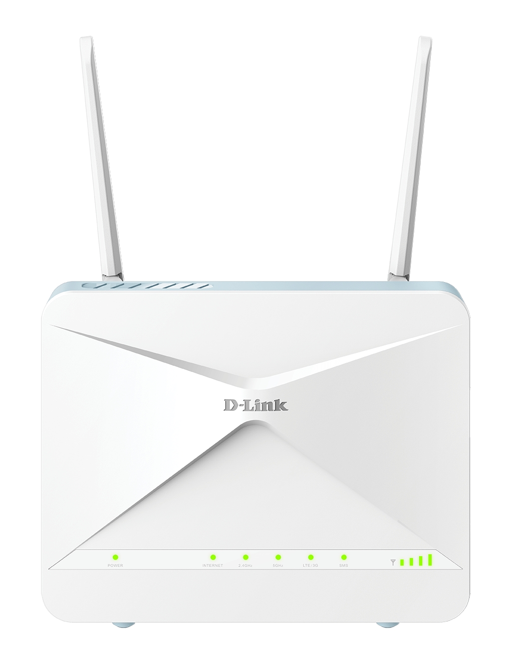 D-Link Eagle Pro AI AX1500 Mesh WiFi Routeur Double Bande - Jusqu'à 1200 Mbps - 3 Ports LAN Gigabit 10/100/1000 Mbps et 1 Port WAN Gigabit 10/100/1000 Mbps - 2 Antennes Externes