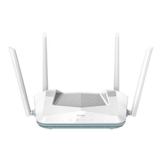 D-Link Eagle Pro AI AX3200 WiFi 6 Routeur Intelligent Double Bande - Jusqu'à 2402Mbps - 4 Ports LAN 10/100/1000 Mbps et 1 Port LAN 10/100/1000 Mbps - 4 Antennes Externes - MU-MIMO et OFDMA