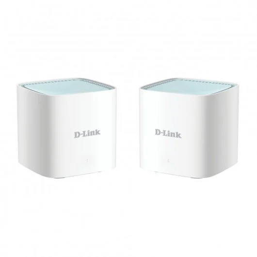 D-Link Eagle Pro AI Mesh WiFi 6 Système WiFi double bande AX1500 - 2 unités - MU-MIMO, OFDMA et BSS