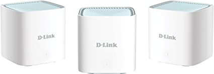 D-Link Eagle Pro AI Mesh WiFi 6 Système WiFi double bande AX1500 - 3 unités - MU-MIMO, OFDMA et BSS