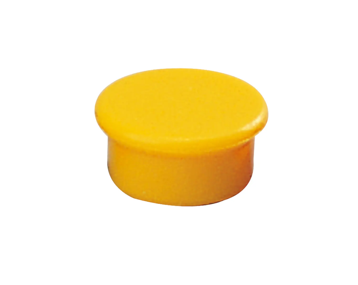 Dahle Aimants 13 mm - Jaune (Lot de 10)