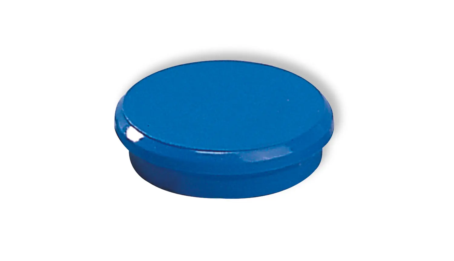 Dahle Aimants 24 mm - Bleu (Lot de 10)