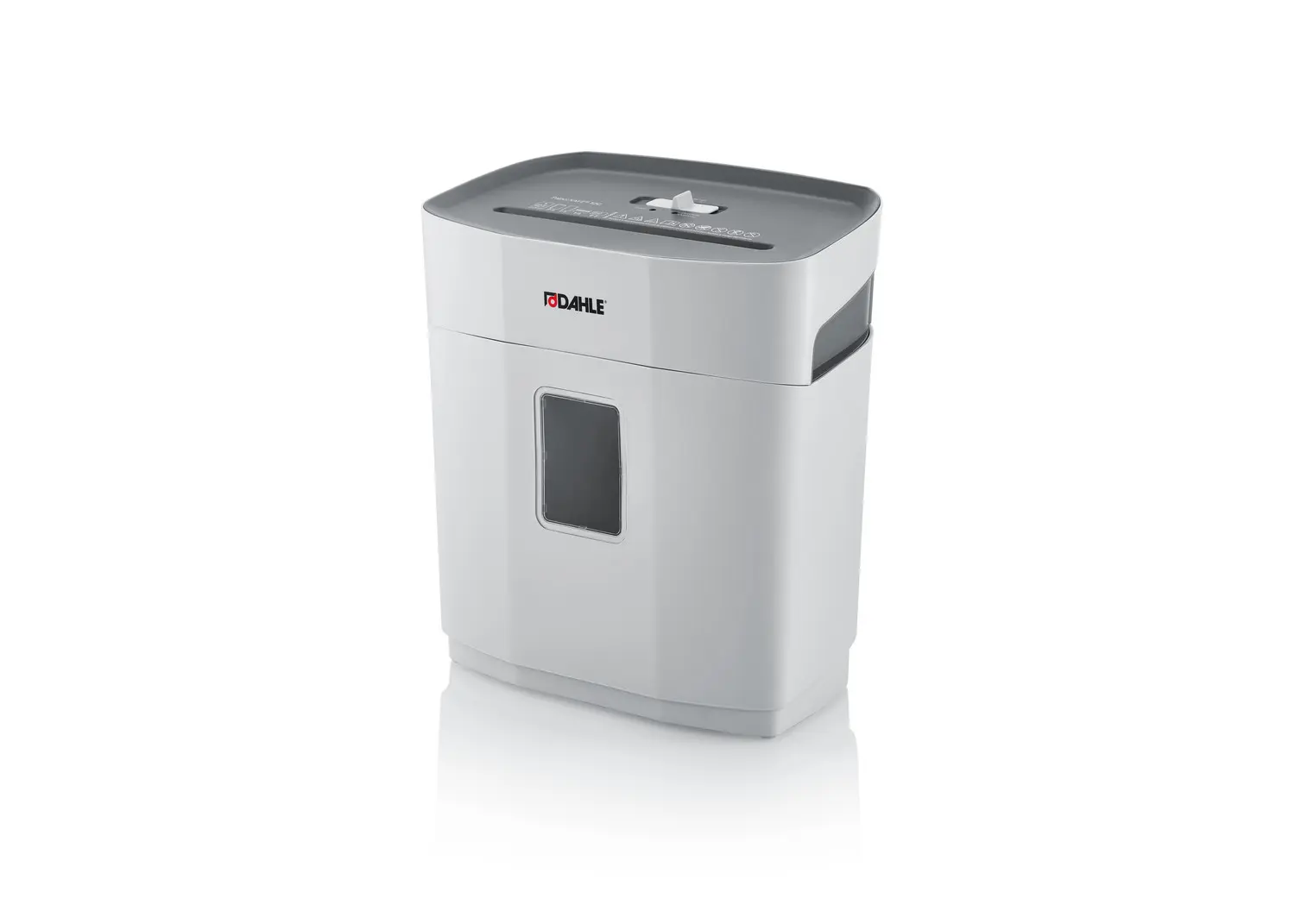 Dahle PaperSAFE 100 Destructeur de papier manuel 12L - Détruit jusqu'à 5 feuilles - Coupe en particules - Convient pour le papier et les cartes