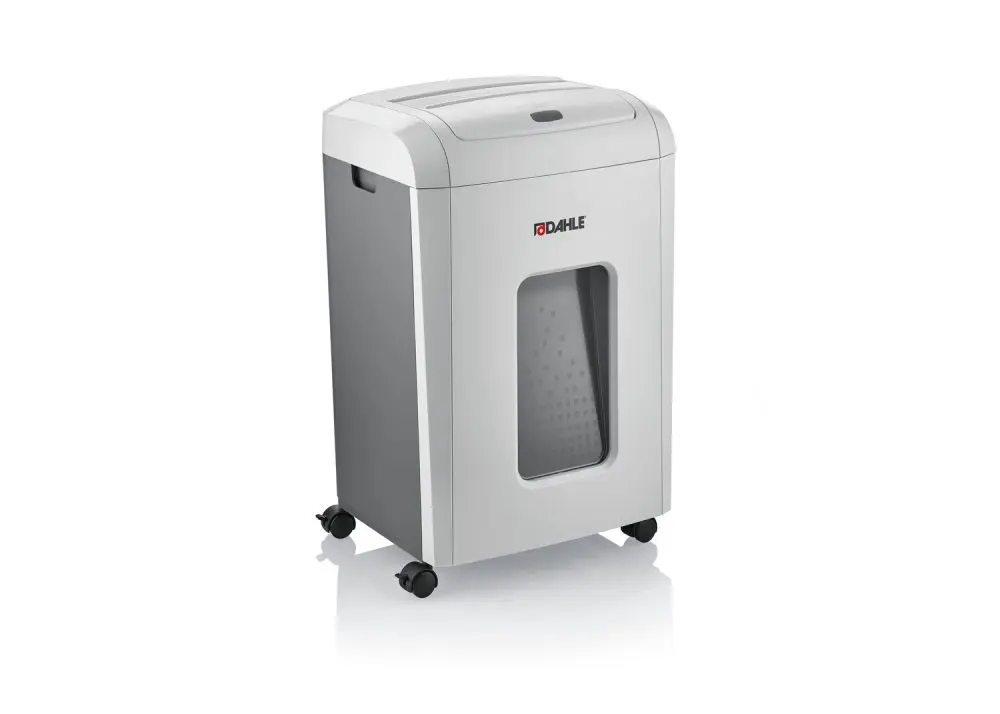 Dahle ShredMATIC 150 Destructeur de papier automatique P-4 Coupe de particules - Détruit jusqu'à 150 feuilles par charge - Alimentation manuelle de 7 à 9 feuilles - Convient au papier et aux cartes