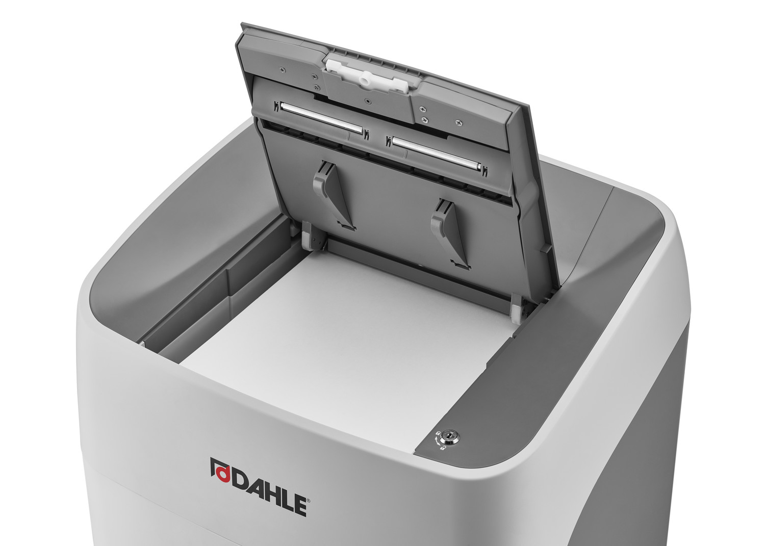 Dahle ShredMATIC 300 Destructeur de papier automatique 40L avec roues - Détruit jusqu'à 300 feuilles par charge - Coupe en particules - Convient au papier et aux cartes