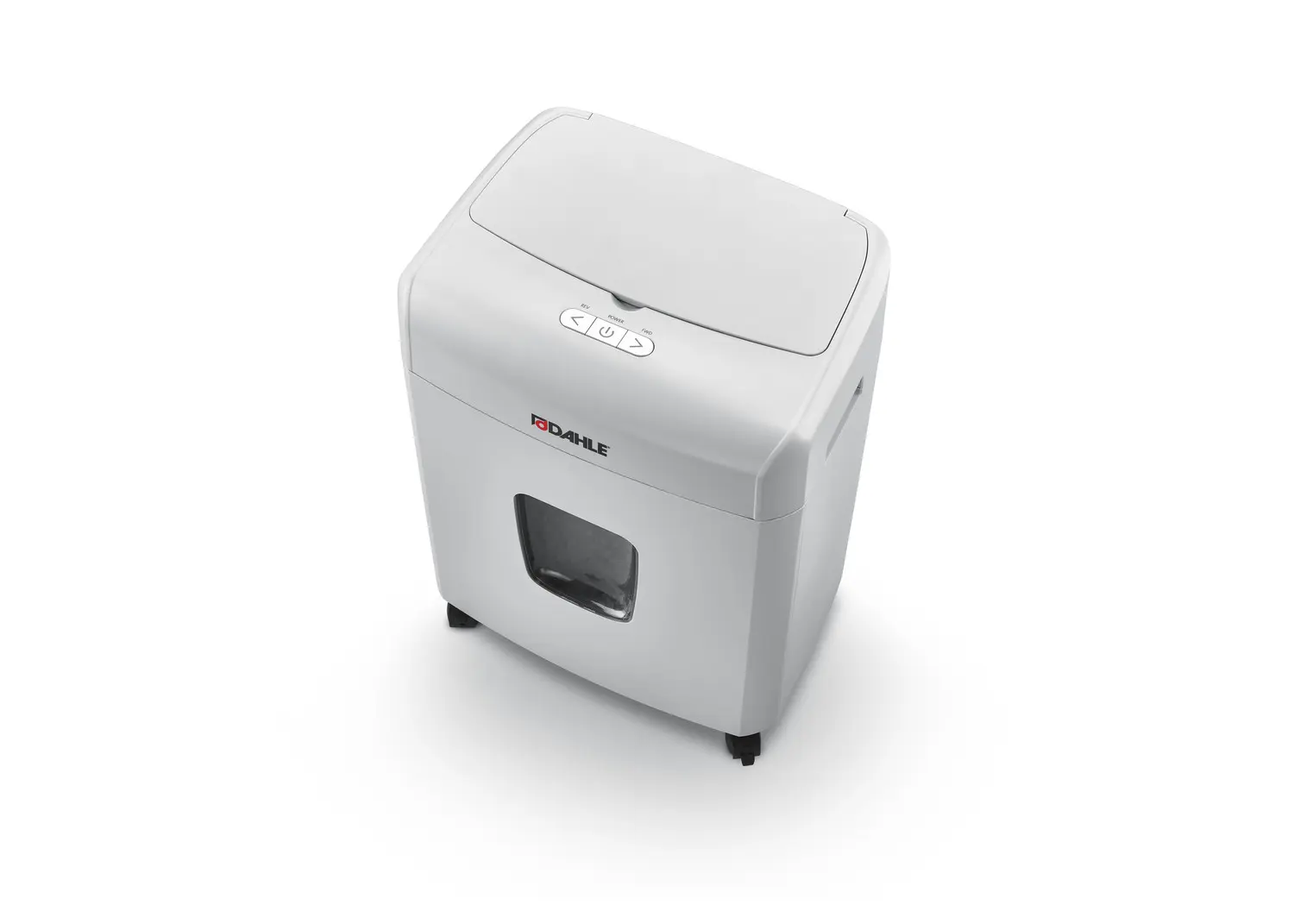 Dahle ShredMATIC 90 Destructeur de papier automatique 23L avec roues - Détruit jusqu'à 90 feuilles par charge - Coupe en particules - Convient pour le papier et les cartes