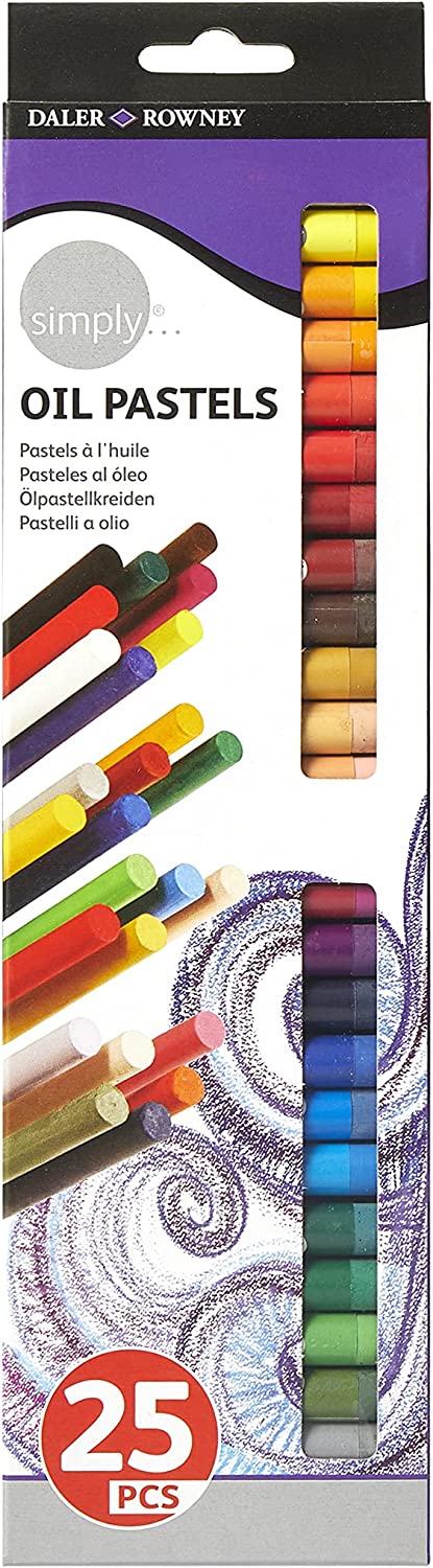 Daler Rowney Lot de 25 pastels doux