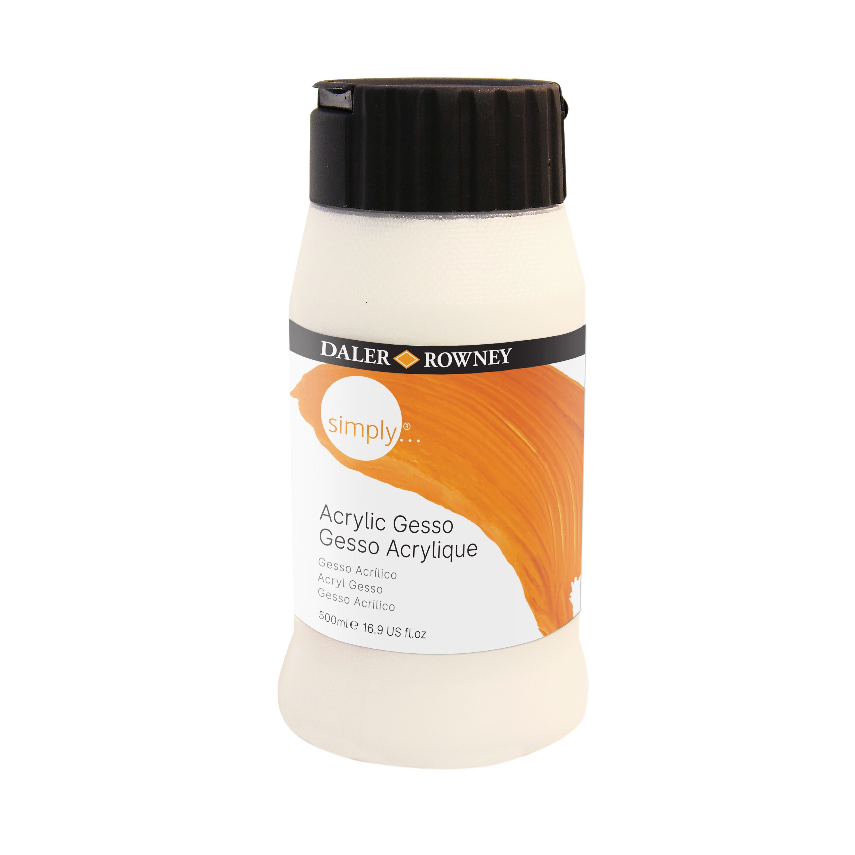 Daler Rowney Simply Plaster Primer Flacon - 500 ml - Couleur Blanc