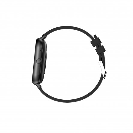 DCU Tecnologic Smartwatch Curved Glass Pro - Connexion Bluetooth 5.1 - Batterie 230Mah - IP67 Submersible - 27 Langues - Élégante et Fonctionnelle - Couleur Noir