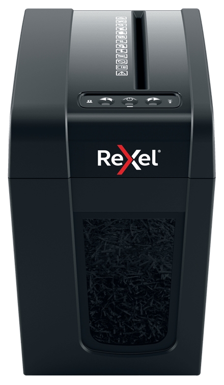Destructeur de papier manuel Rexel Secure X6-SL Whisper-Shred Particle Cut - Détruit jusqu'à 6 feuilles - 10L