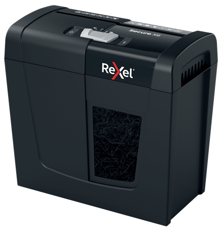 Destructeur Rexel Secure X6 Particle Cut - Détruit jusqu'à 6 feuilles - 10L