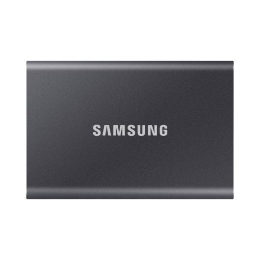 Disque dur externe Samsung T7 SSD 2 To PCIe NVMe USB 3.2 - Couleur grise