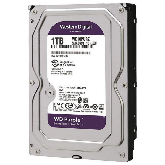 Disque dur interne WD Violet 3,5" 1 To SATA3