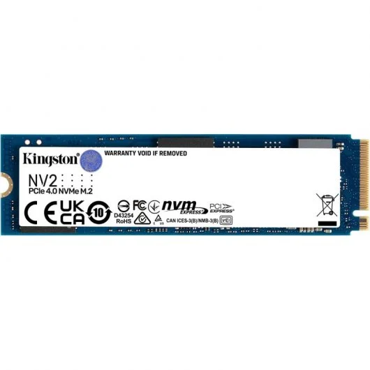 Disque dur solide Kingston NV2 SSD M2 2280 1 To PCIe 4.0 NVMe Gen 4x4