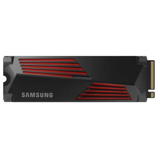 Disque dur solide Samsung 990 Pro SSD 1 To PCIe 4.0 NVMe M.2 - avec dissipateur thermique