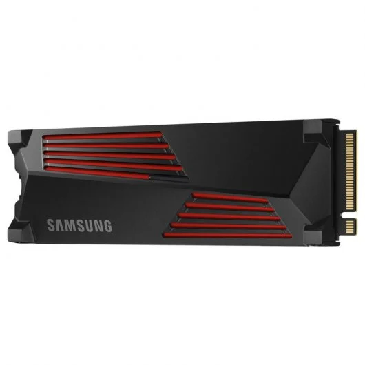 Disque dur solide Samsung 990 Pro SSD 1 To PCIe 4.0 NVMe M.2 - avec dissipateur thermique