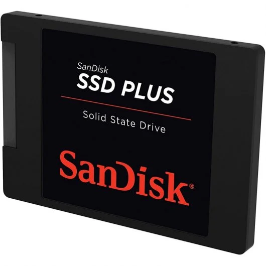 Disque dur solide Sandisk Plus SSD 1 To 2,5" SATA III