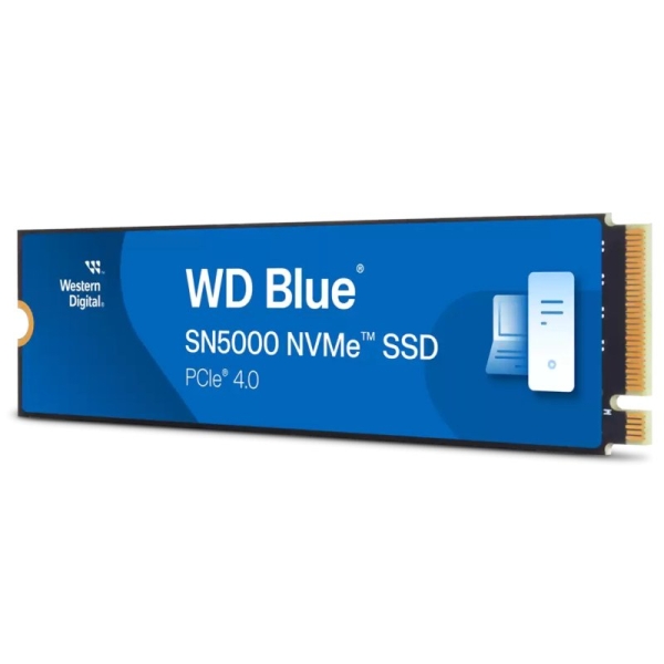 Disque dur SSD WD Blue SN5000 2 To M2 PCI Express 4.0 NVMe Gen4 TCL 3D NAND