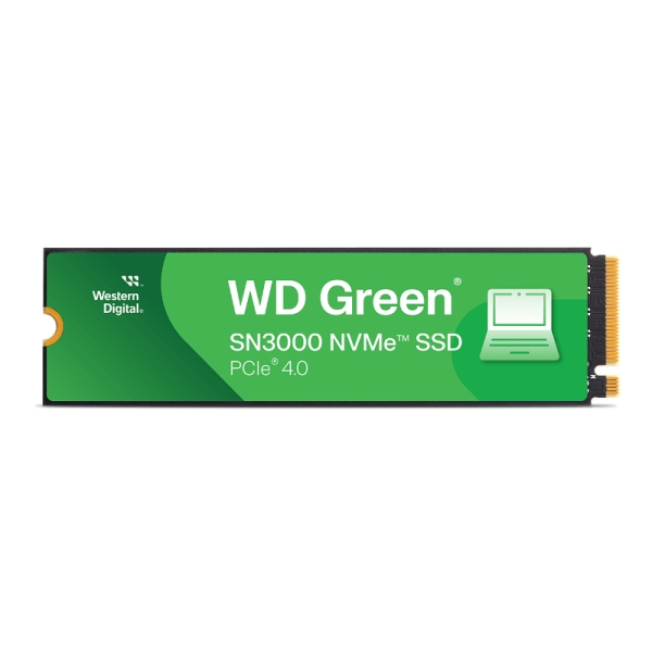 Disque dur SSD WD Green SN3000 2 To - PCIe 4.0 x4 (NVMe)
