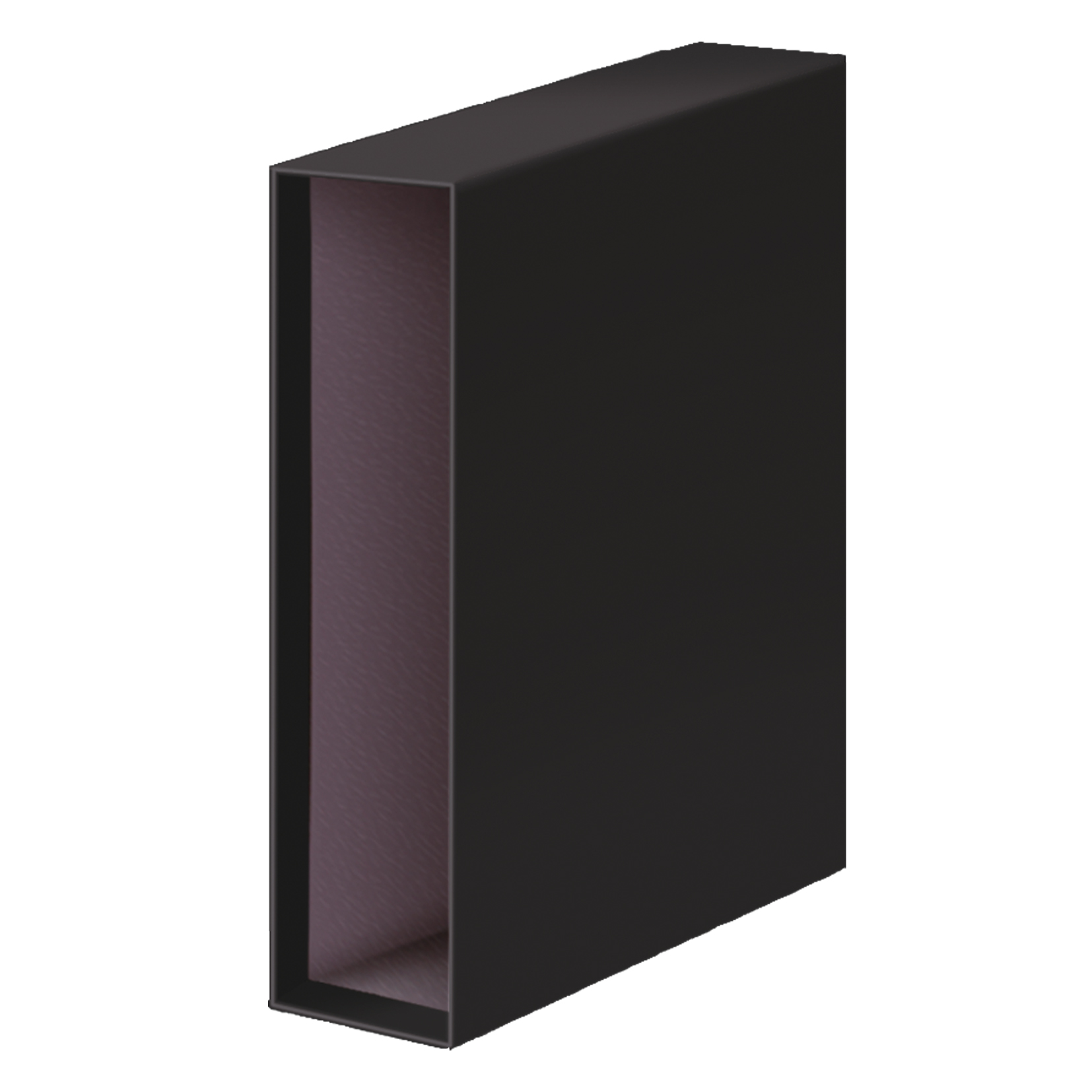 Dohe Archicolor Couverture pour Classeur à Levier - Format Folio - Carton Ligné - Coloris Noir