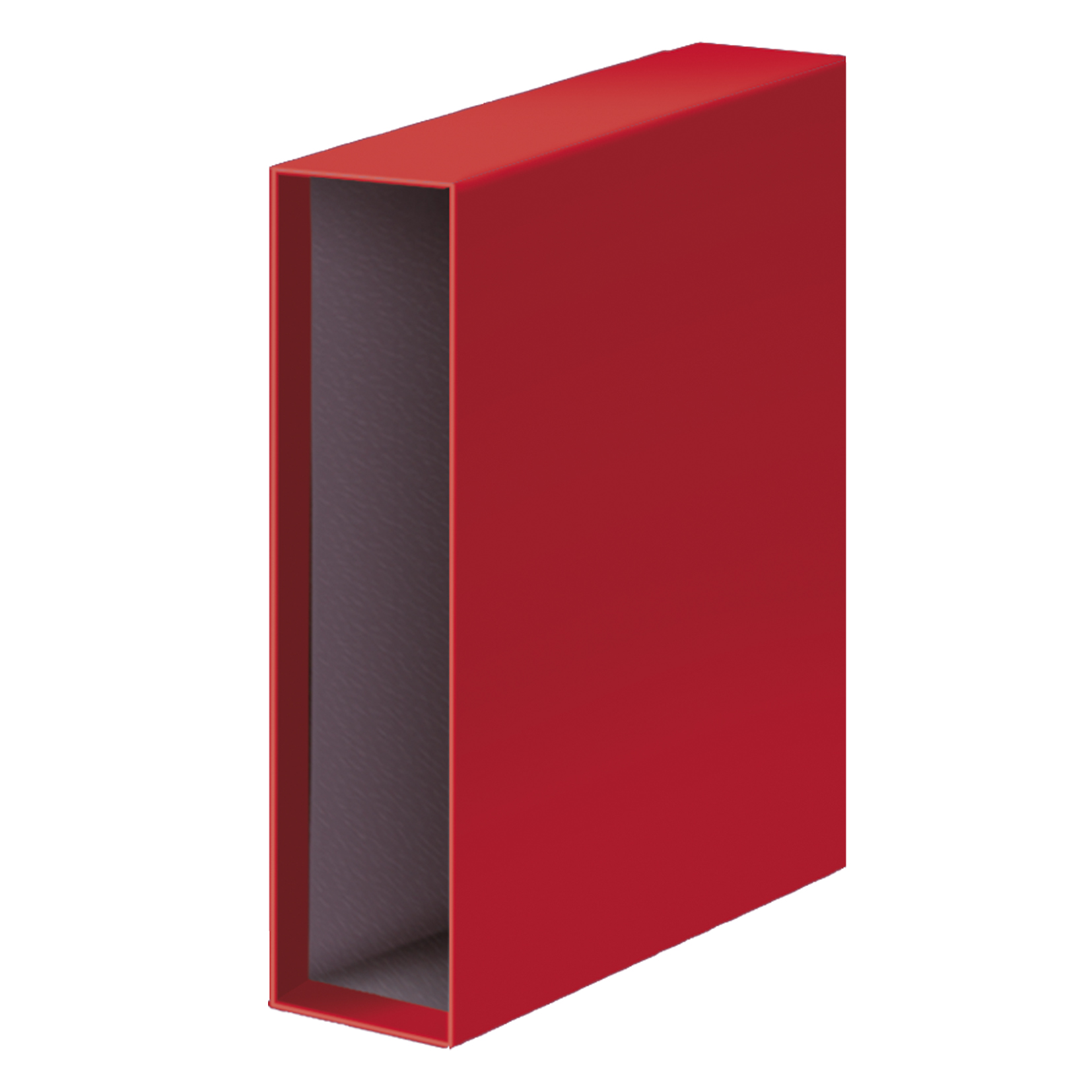 Dohe Archicolor Couverture pour Classeur à Levier - Format Folio - Carton Ligné - Coloris Rouge