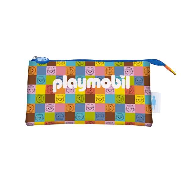 Dohe Playmobil Unite As OnePack Grand sac à dos + Recharge de classeur A4 + Trousse triple - Mallette tout-en-un parfaite pour offrir
