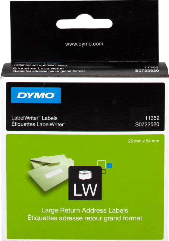 DYMO S0722520 (11352) Etiquettes multi-usages