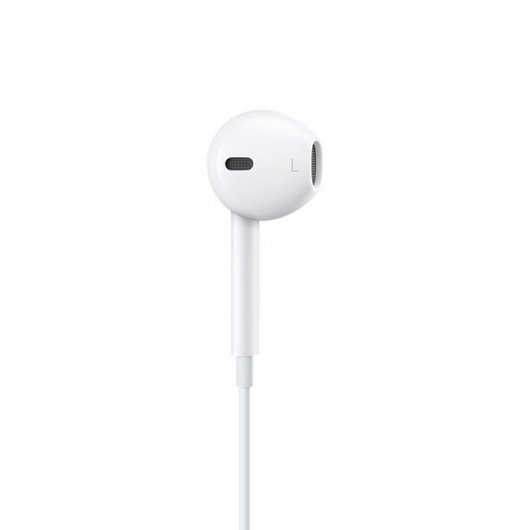 Écouteurs binauraux Apple EarPods - Microphone intégré - Contrôle du volume - Jack 3,5 mm - Couleur blanche