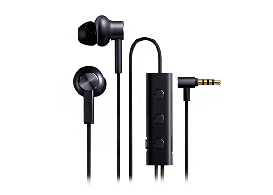 Écouteurs intra-auriculaires Xiaomi Mi Jack 3,5 mm avec suppression du bruit Noir