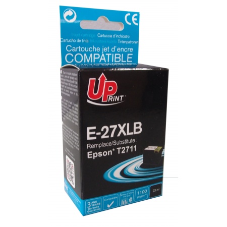Cartouche encre UPrint compatible EPSON 27XL noir