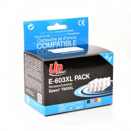 Pack UPrint avec compatible EPSON 603XL 4 cartouches