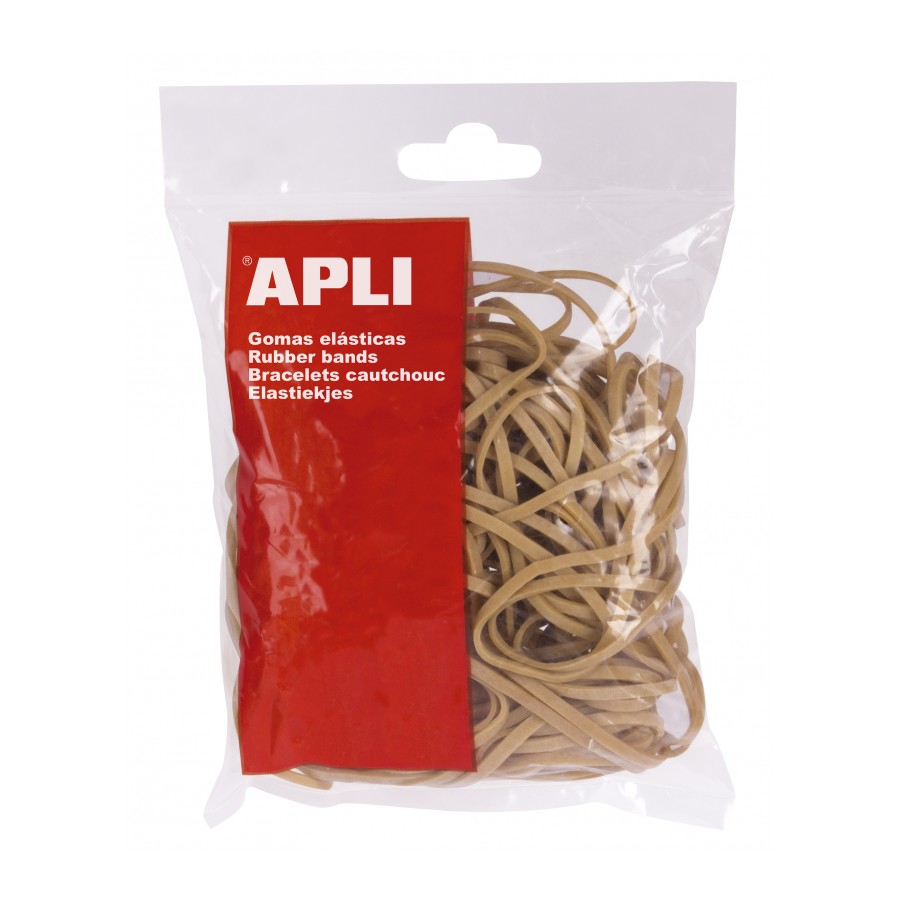 Elastiques Apli Elastic Ø 100 x 5 mm - Haute Qualité - Sachet de 100g