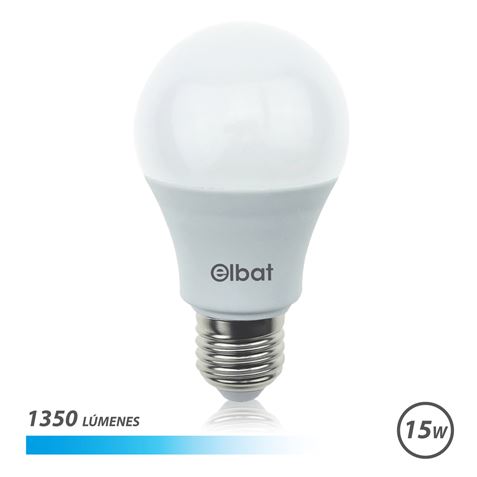 Elbat Ampoule LED A60 15W E27 1350lm - 6500K Lumière Froide