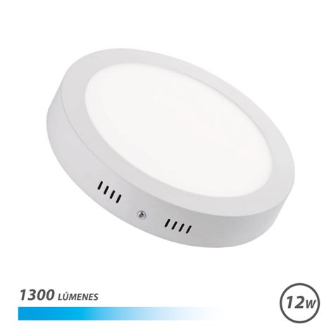 Elbat Downlight Circulaire Sur Mur LED 12W 1300lm Lumière Froide