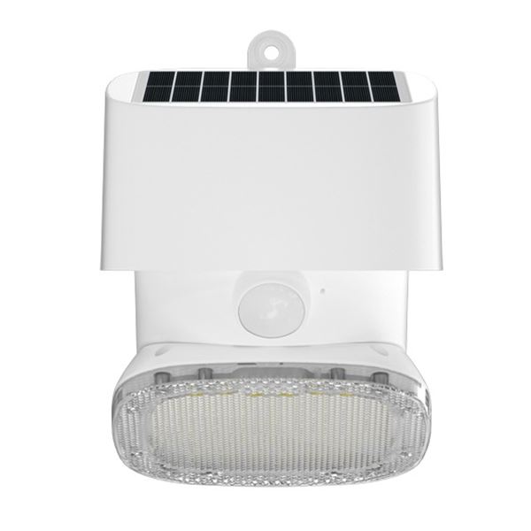 Elbat Lampe solaire 2000LM 6000K IP65 - Blanc