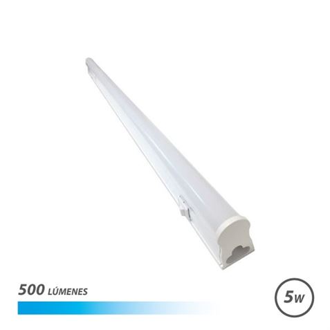 Elbat Tube LED T5 5W 500LM 30cm Lumière Froide avec Interrupteur
