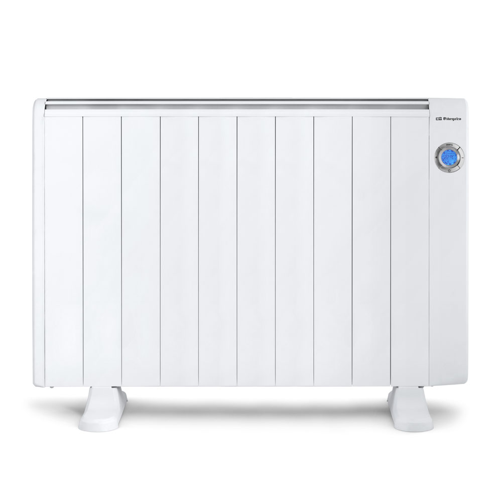 Émetteur de chaleur en aluminium Orbegozo RRE 1810 - Puissance 1800 W - Programmation hebdomadaire - Technologie RealWarm Elements - Télécommande - Efficacité énergétique
