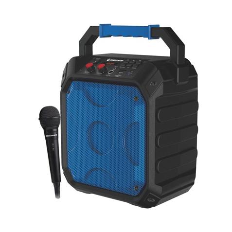 Enceinte Bluetooth Coolsound Karaoke Party Boom 15W TWS + Microphone - Affichage LED - Autonomie jusqu'à 4h - USB, MicroSD - Poignée de transport