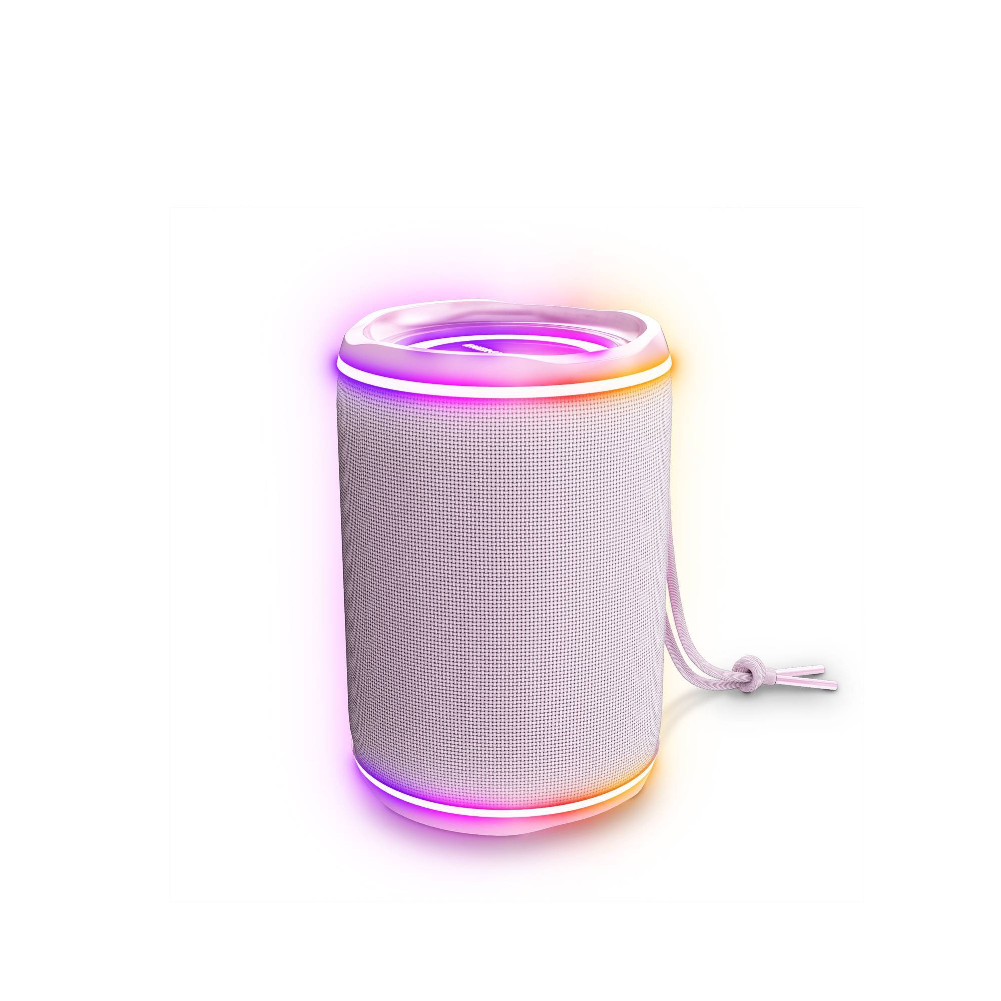 Enceinte Energy Sistem Urban Box Supernova - 16 W - Lumières LED - Bluetooth - USB/MicroSD - TWS - Couleur Rose