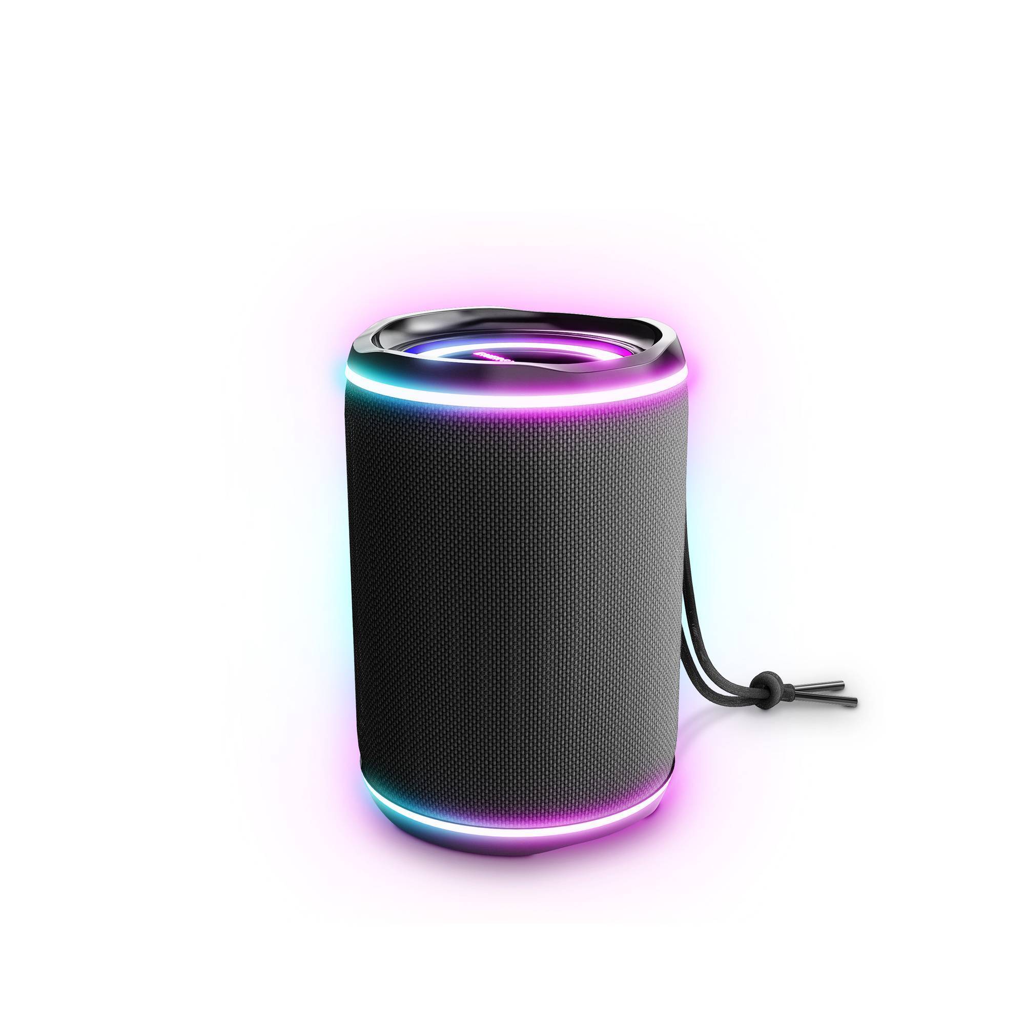 Enceinte Energy Sistem Urban Box Supernova - 16W - Lumières LED - Bluetooth - USB/MicroSD - TWS - Couleur Noir