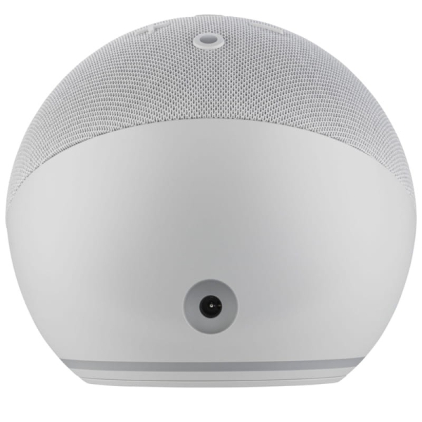 Enceinte intelligente Bluetooth Wi-Fi Amazon Echo Dot 5e génération - Contrôle d'autres appareils - Son de qualité - Alexa intégré - Haut-parleur avant 44 mm - Couleur blanche