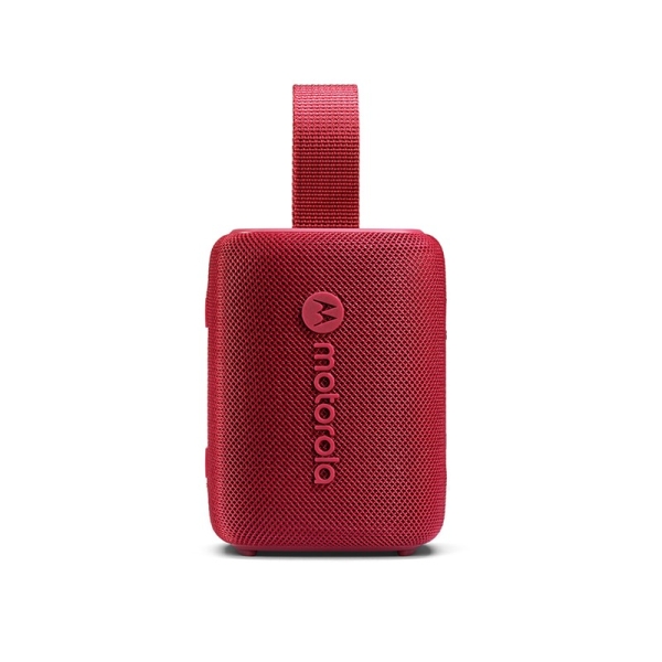 Enceinte portable Motorola ROKR 300 - 7 W - Bluetooth 5.3 - IP67 - 12 h d'autonomie - Rouge